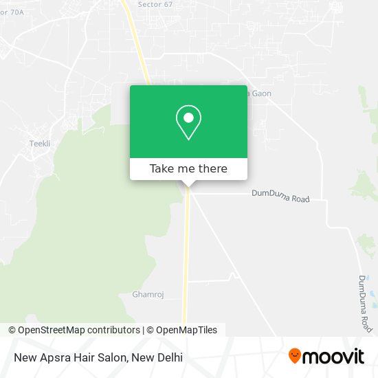 New Apsra Hair Salon map