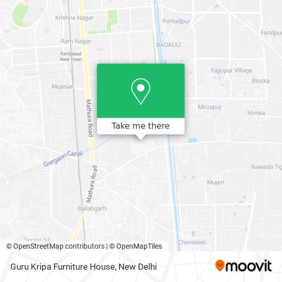 Guru Kripa Furniture House map