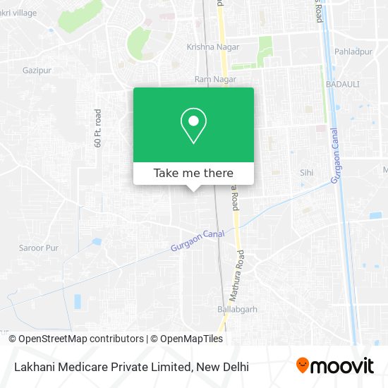 Lakhani Medicare Private Limited map