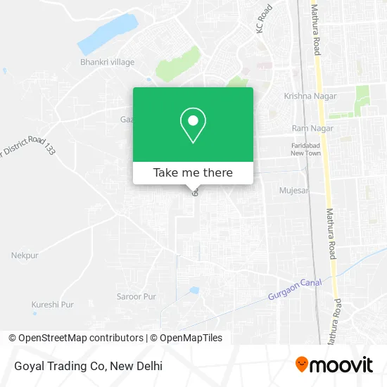 Goyal Trading Co map