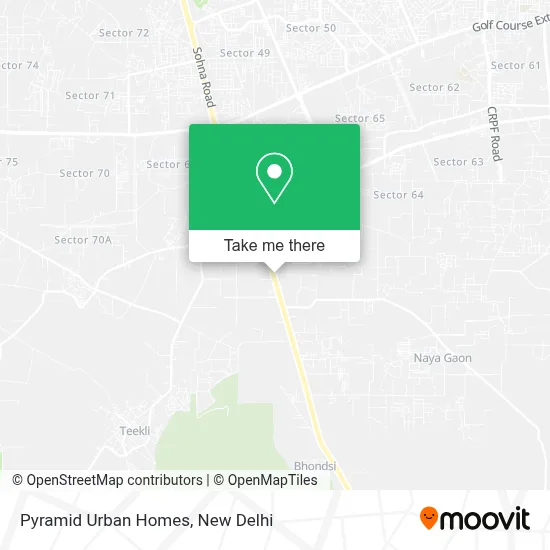 Pyramid Urban Homes map