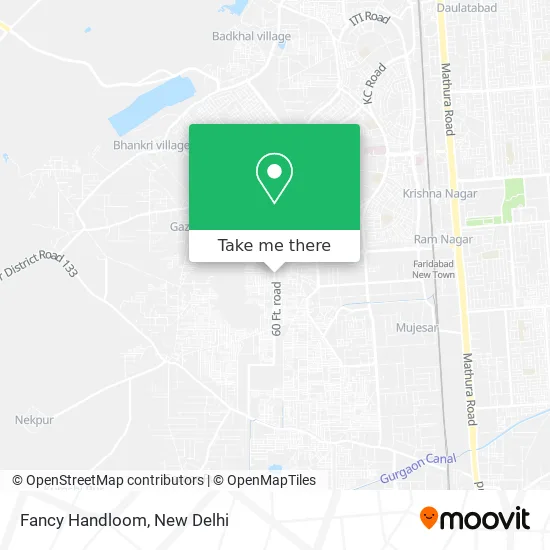 Fancy Handloom map