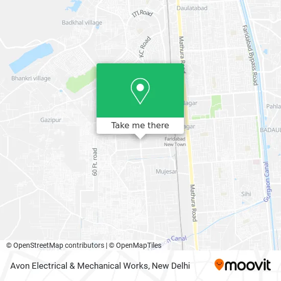 Avon Electrical & Mechanical Works map