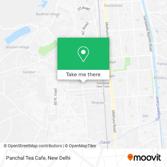 Panchal Tea Cafe map