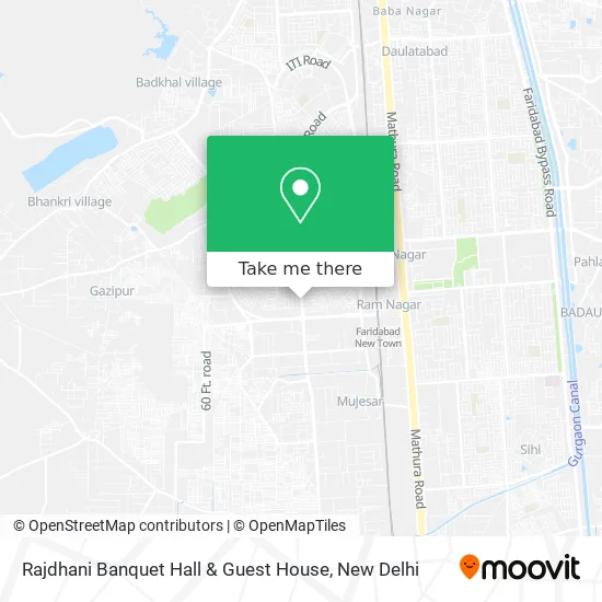 Rajdhani Banquet Hall & Guest House map