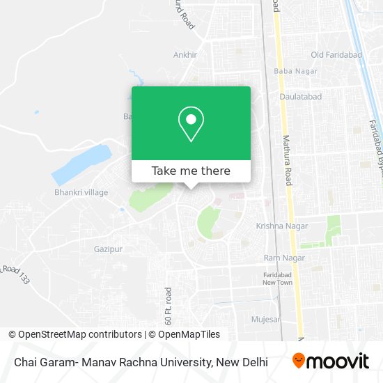 Chai Garam- Manav Rachna University map