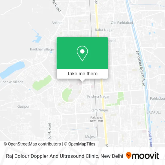 Raj Colour Doppler And Ultrasound Clinic map