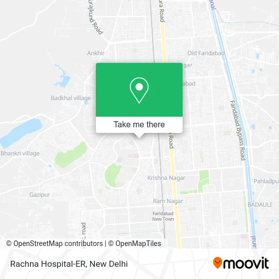 Rachna Hospital-ER map