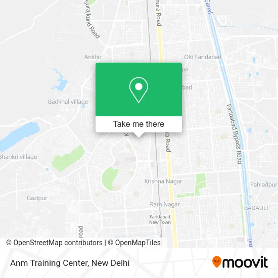 Anm Training Center map
