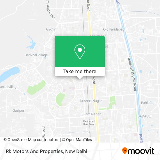 Rk Motors And Properties map