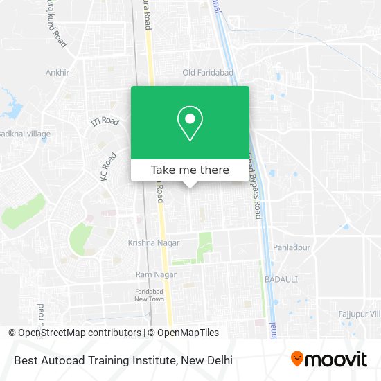 Best Autocad Training Institute map