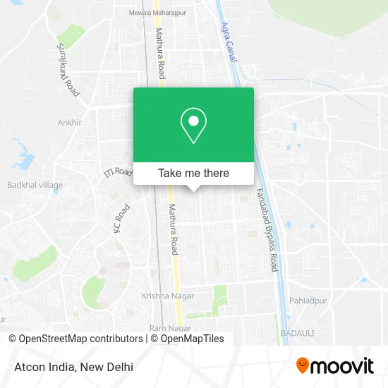 Atcon India map