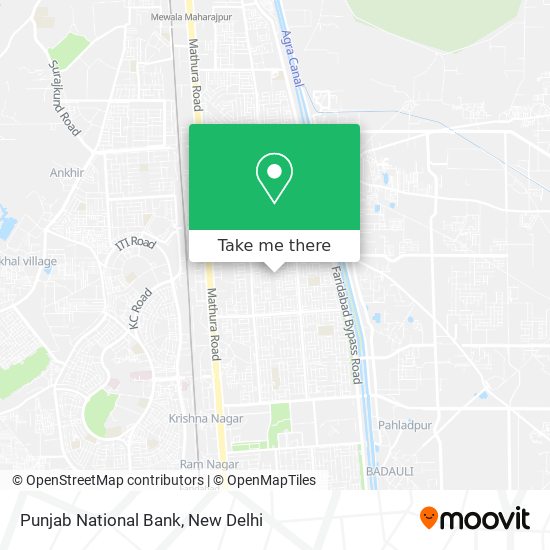 Punjab National Bank map