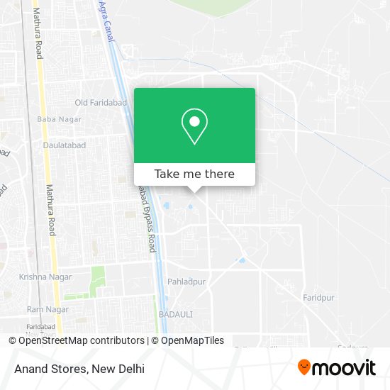 Anand Stores map