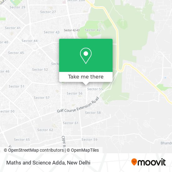 Maths and Science Adda map