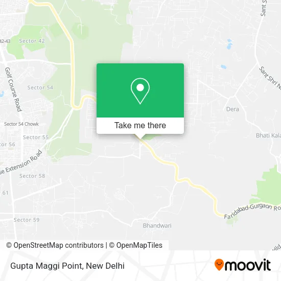Gupta Maggi Point map