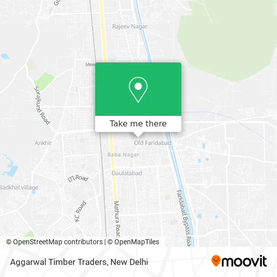Aggarwal Timber Traders map