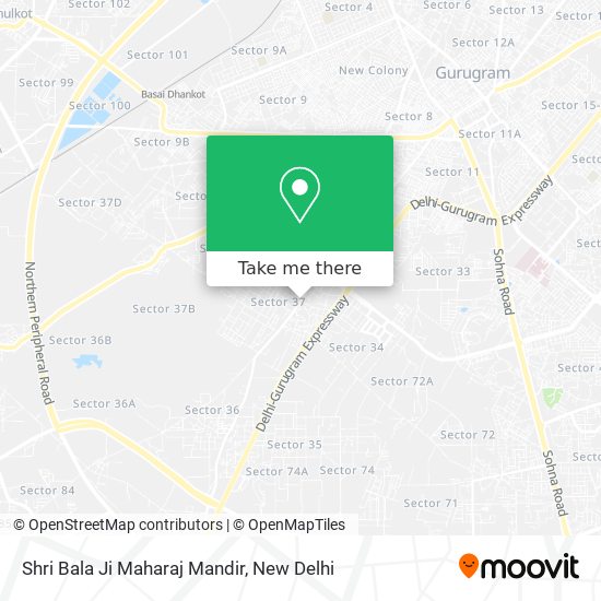 Shri Bala Ji Maharaj Mandir map