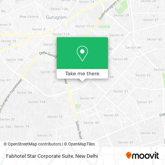 Fabhotel Star Corporate Suite map