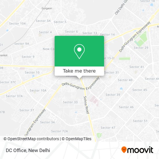 DC Office map