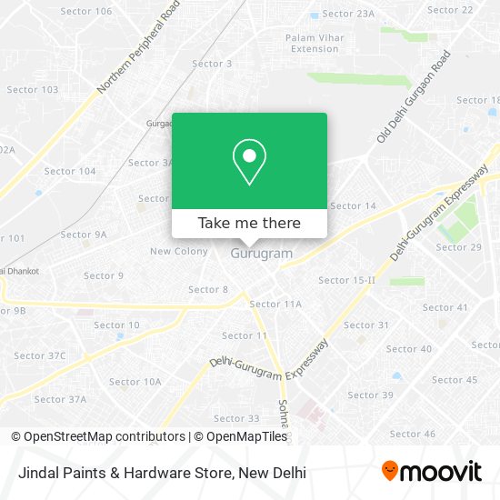 Jindal Paints & Hardware Store map
