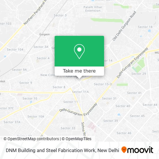 DNM Building and Steel Fabrication Work map