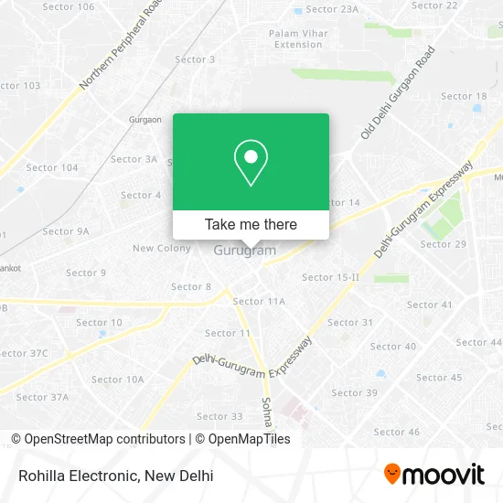 Rohilla Electronic map