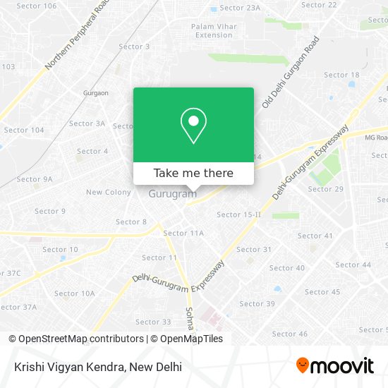 Krishi Vigyan Kendra map