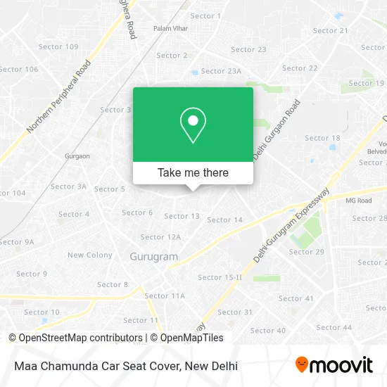 Maa Chamunda Car SEAT Cover map