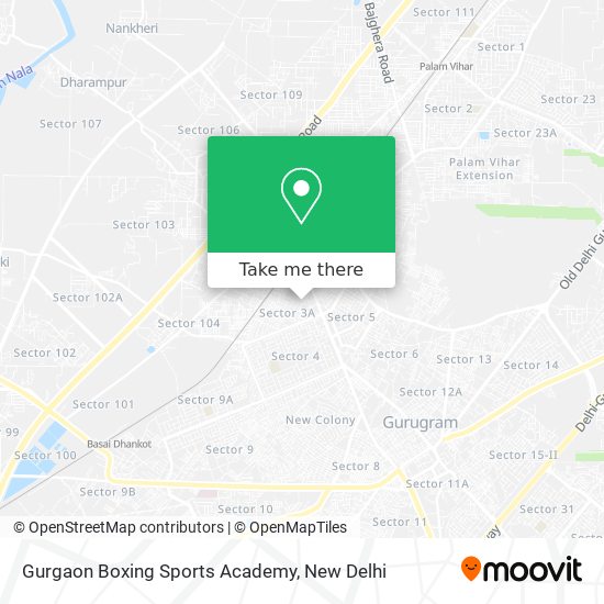 Gurgaon Boxing Sports Academy map