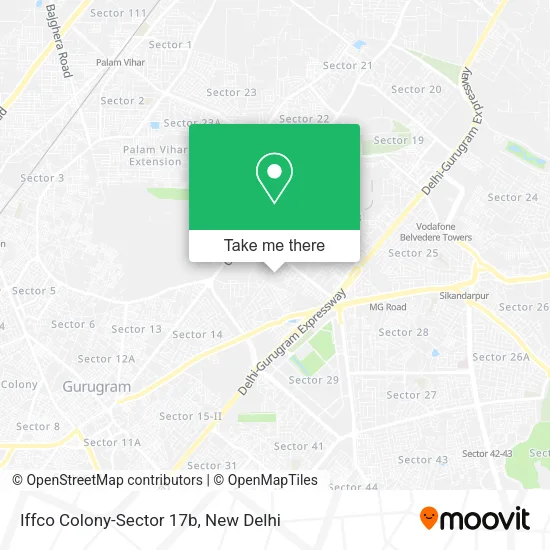 Iffco Colony-Sector 17b map