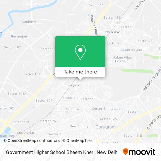 Government Higher School Bheem Kheri map