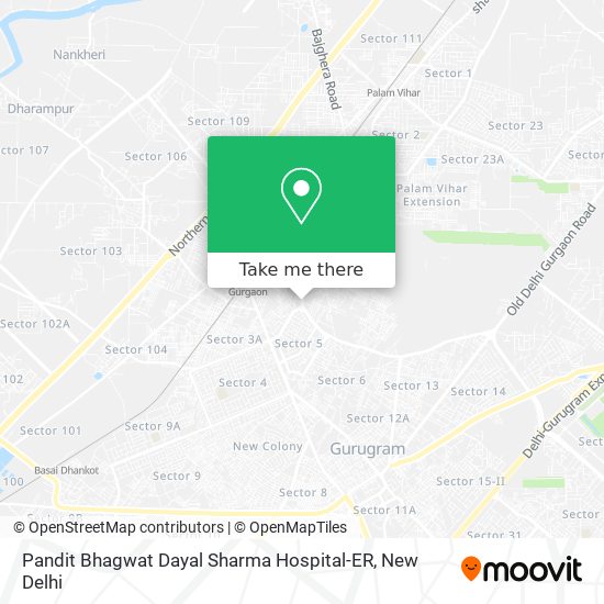 Pandit Bhagwat Dayal Sharma Hospital-ER map