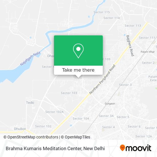 Brahma Kumaris Meditation Center map