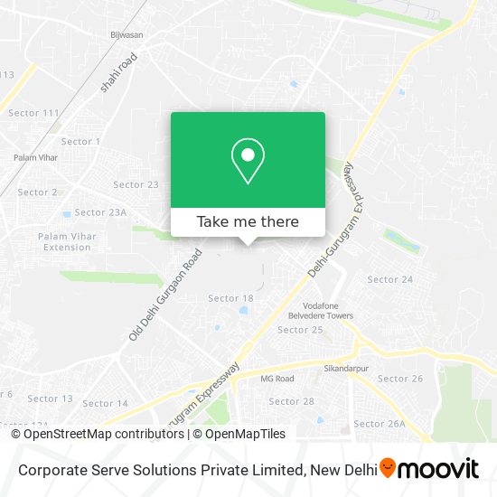 Corporate Serve Solutions Private Limited map