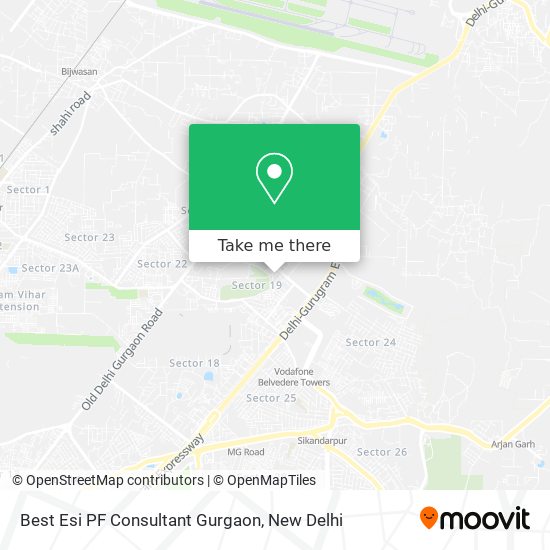 Best Esi PF Consultant Gurgaon map