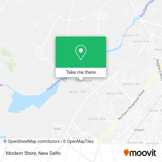 Modern Store map