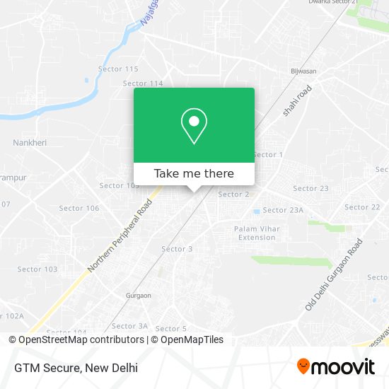 GTM Secure map