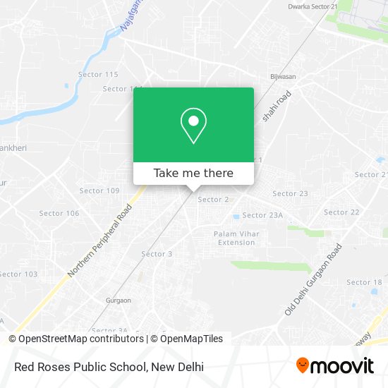 Red Roses Public School map