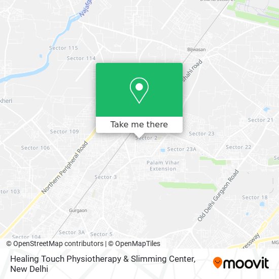 Healing Touch Physiotherapy & Slimming Center map