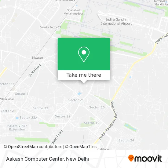 Aakash Computer Center map