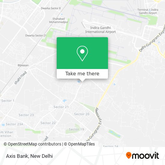 Axis Bank map