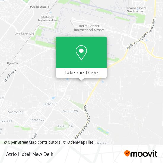 Atrio Hotel map