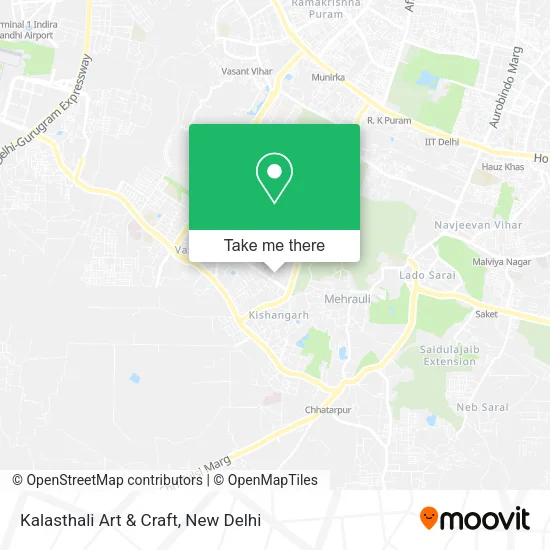 Kalasthali Art & Craft map