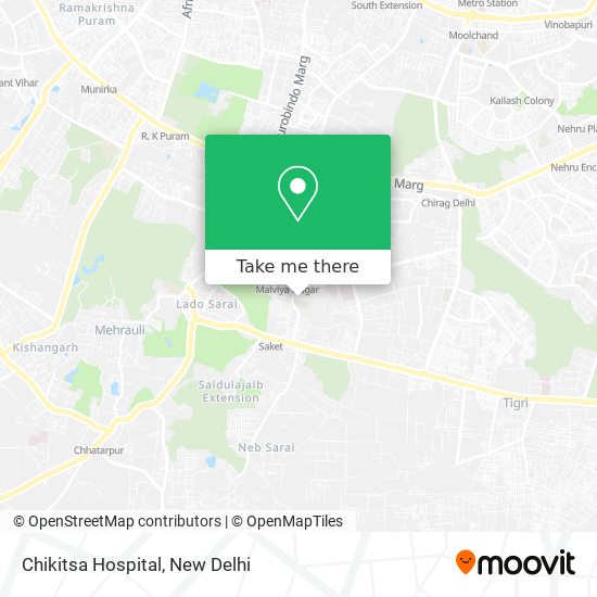 Chikitsa Hospital map