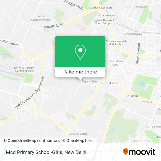 Mcd Primary School-Girls map