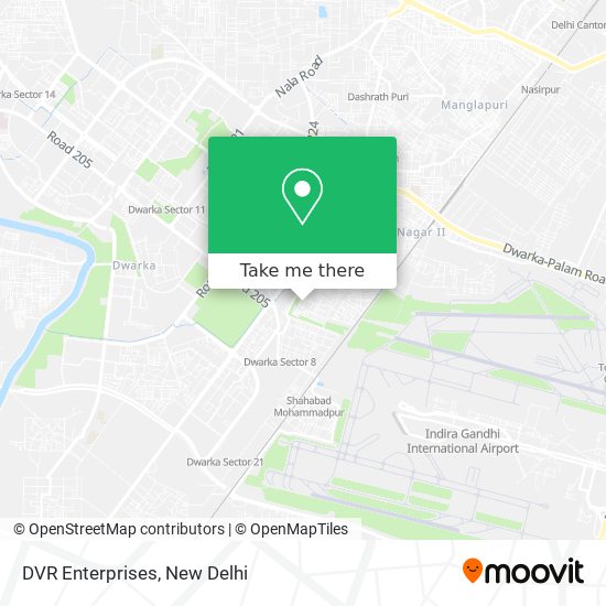 DVR Enterprises map