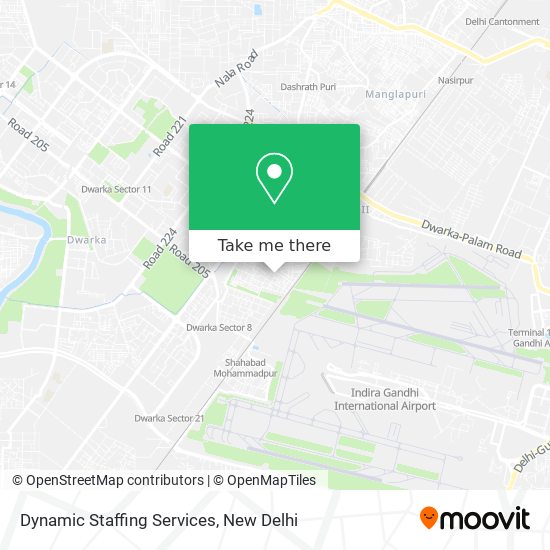 Dynamic Staffing Services map