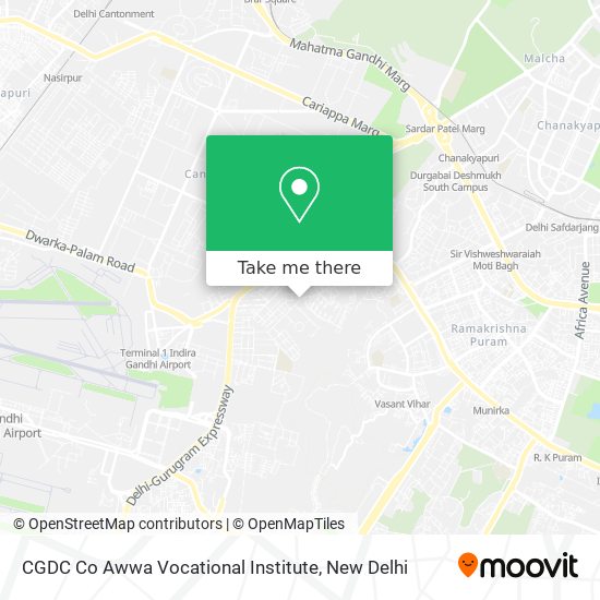 CGDC Co Awwa Vocational Institute map