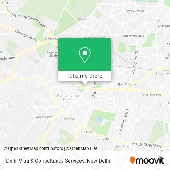 Delhi Visa & Consultancy Services map